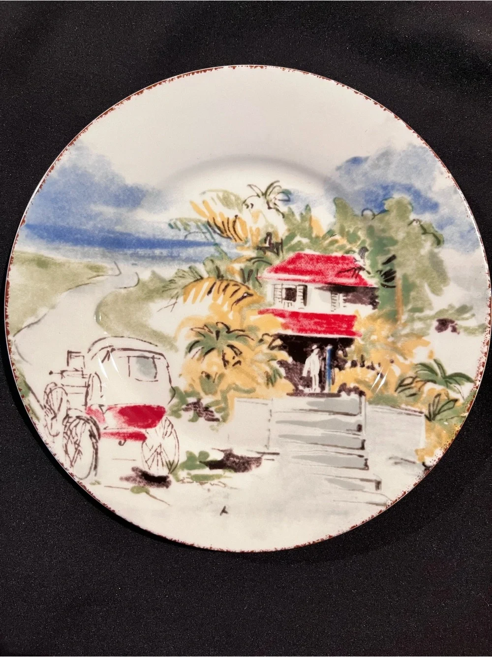 PIER 1 Set of 4 Plates
